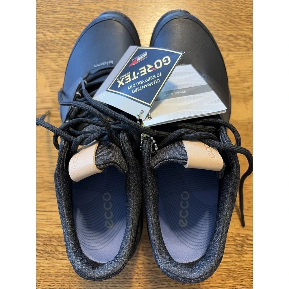 ECCO Women's Biom Hybrid 3 GTX Golf Shoes Black/Grey GORE-TEX - Size 7